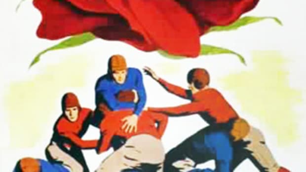 1938 Rose Bowl cover: Alabama vs. Cal